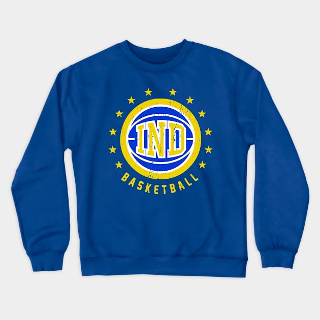 IND Basketball Vintage Distressed Crewneck Sweatshirt by funandgames